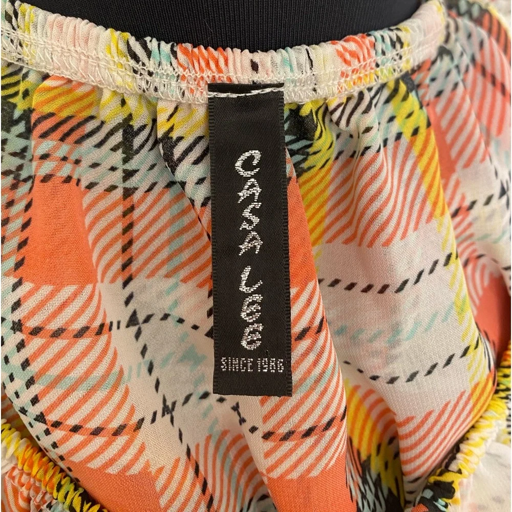 Plaid Ruffle Top - Picture 6 of 7